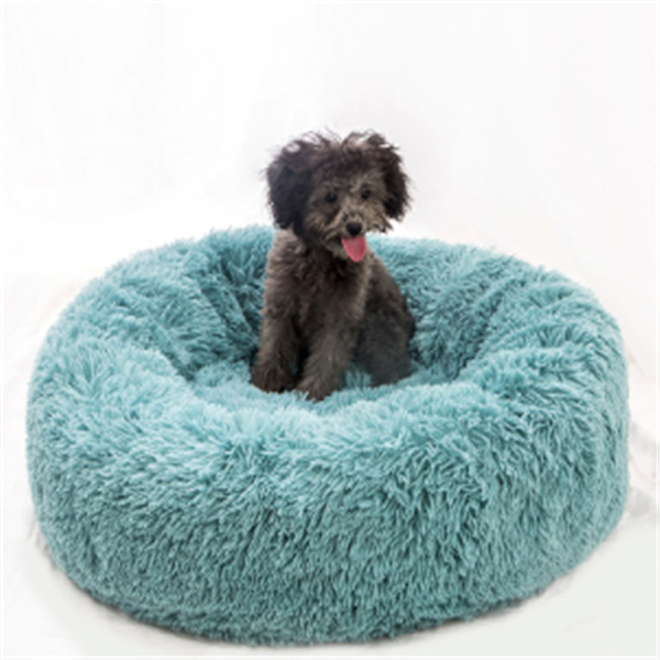 Round Long Hairy Autumn And Winter Pet Nest Pad